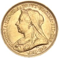 Großbritannien Victoria 1/2 Sovereign 1893 London...