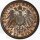 Sachsen-Coburg-Gotha Carl Eduard 2 Mark 1905 A PCGS PR65 Silber PP Jäger 147