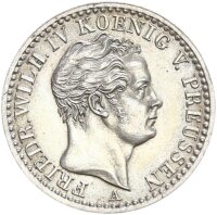 Brandenburg-Preußen Friedrich Wilhelm IV. 1/6 Taler...