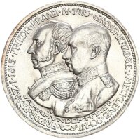 Mecklenburg-Schwerin Friedrich Franz IV. 3 Mark 1915 A...