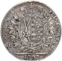 Sachsen-Albertinische-Linie Friedrich August III. Taler...