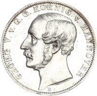Braunschweig-Calenberg-Hannover Georg V. Taler 1865 B...