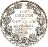 Braunschweig-Calenberg-Hannover Georg V. Taler 1865 B...
