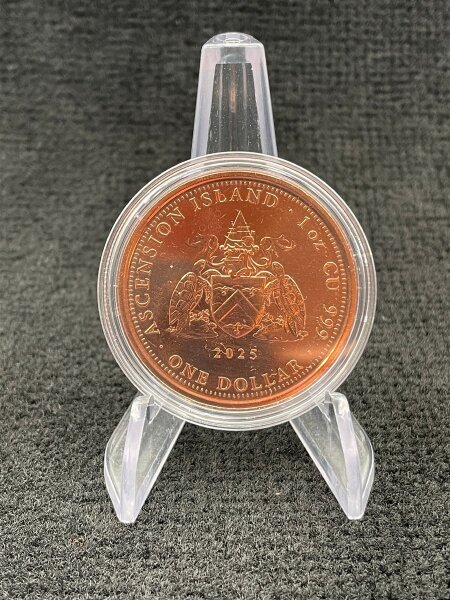 1 oz Copper Ascension Island Sailing Ship 2025 | Numiverse, 419,99 €
