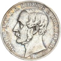 Braunschweig-Calenberg-Hannover Georg V. Taler 1864 B...
