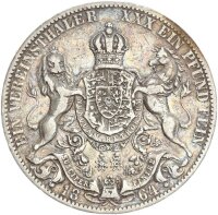 Braunschweig-Calenberg-Hannover Georg V. Taler 1864 B...