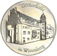 DDR Medaille 1983 A Martin Luther, Lutherhalle in...