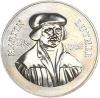 DDR Medaille 1983 A Martin Luther, 500. Geburtstag...