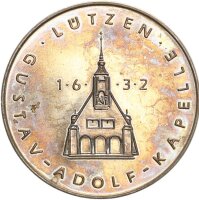 DDR Medaille 1967 Lützen, Gustav-Adolf Kapelle...