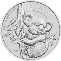 Australien 1 Dollar 2024 Koala 1 oz Silber