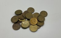 BRD Kursmünze 25x 10 Pfennig 1949-2001 Groschen z....