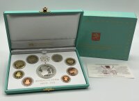 Vatikan KMS 1 Cent bis 2 Euro + 20 Euro 2013 IPZS -...