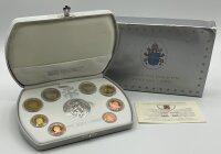 Vatikan KMS 1 Cent bis 2 Euro + Medaille 2003 IPZS -...