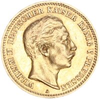 Preußen Wilhelm II. 10 Mark 1904 A Gold ss/vz...