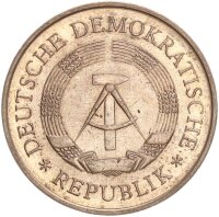 DDR Gedenkmünze 5 Mark 1969 A 20 Jahre DDR vz...