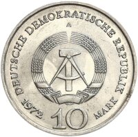 DDR Gedenkmünze 10 Mark 1972 A Buchenwalddenkmal...