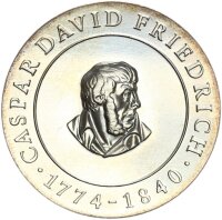 DDR Gedenkmünze 10 Mark 1974 A Caspar David...