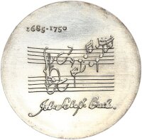 DDR Gedenkmünze 20 Mark 1975 A Johann Sebastian Bach...