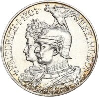 Preußen Wilhelm II. 2 Mark 1901 A 200 Jahre...