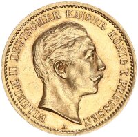 Preußen Wilhelm II. 10 Mark 1911 A Gold vz...