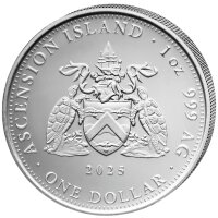 Heimerle + Meule 1 Dollar 1 oz Silber Ascension Island...