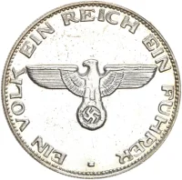Drittes Reich Medaille ohne Jahr Adolf Hitler PP