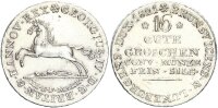 Braunschweig-Calenberg-Hannover Georg IV. 16 Gute Groschen 1821 Silber vz-stgl.