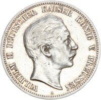 Preußen Wilhelm II. 5 Mark 1888 A Dreikaiserjahr...