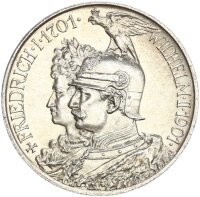 Preußen Wilhelm II. 2 Mark 1901 A 200 Jahre...