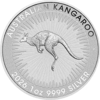 Australien 1 Dollar 2026 Känguru 1 oz Silber