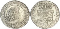 Brandenburg-Preußen Friedrich Wilhelm der große Kurfürst 2/3 Taler 1688 LCS (Berlin) Silber vz+