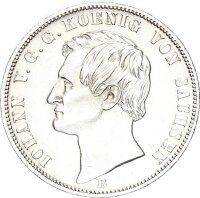 Sachsen-Albertinische-Linie Johann Siegestaler 1871 B...