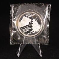 China Volksrepublik Medaille 1996 Panda, INTERNATIONAL COIN SHOW Silber 1 oz PP