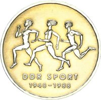 DDR Gedenkmünze 10 Mark 1988 A Turn- und Sportbund...