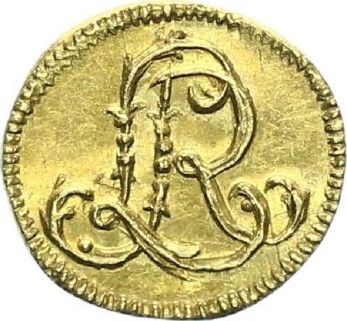 Braunschweig-Wolfenbüttel Fürstentum Ludwig Rudolph 1/4 Dukat ohne Jahr Nürnberg Wilder Mann Gold vz