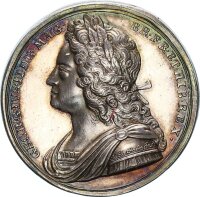 Großbritannien George II. Medaille 1727 auf seine...
