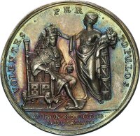 Großbritannien George II. Medaille 1727 auf seine...