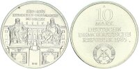 DDR Gedenkmünze 10 Mark 1985 A Humboldt-Universität Berlin Silber pfr., stgl. Jäger 1606