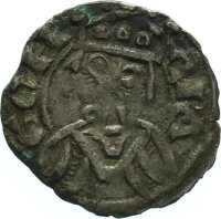 Spanien James II. of Aragon Dinero 1291-1327 ss+