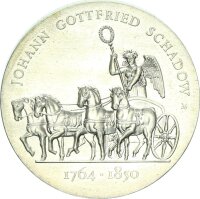 DDR Gedenkmünze 10 Mark 1989 A Johann Gottfried...