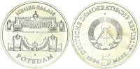 DDR Gedenkmünze 5 Mark 1986 A Neues Palais Potsdam pfr., stgl. Jäger 1610