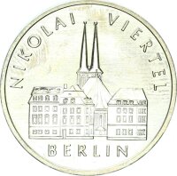 DDR Gedenkmünze 5 Mark 1987 A Nikolaiviertel,...