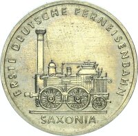 DDR Gedenkmünze 5 Mark 1988 A Ferneisenbahn...