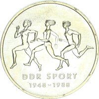 DDR Gedenkmünze 10 Mark 1988 A Turn- und Sportbund...