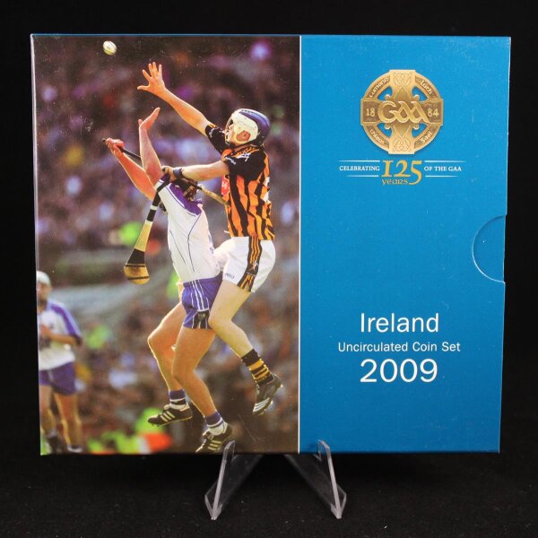Irland KMS 1 Cent bis 2 Euro 2009 Kursmünzensatz 125 Years GAA stgl.
