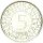 BRD Kursmünze 5 DM 1958 G (Karlsruhe) Silber pfr., f. stgl. Jäger 387