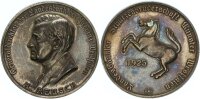 Münster Medaille 1925 versilbert Schützenbruderschaft - H. Reusch Bronze vz-stgl.