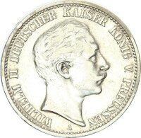 Preußen Wilhelm II. 2 Mark 1904 A Silber ss