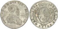 Sachsen-Albertinische-Linie Friedrich August III. 1/6 Taler 1805 SGH (Dresden) Silber s-ss