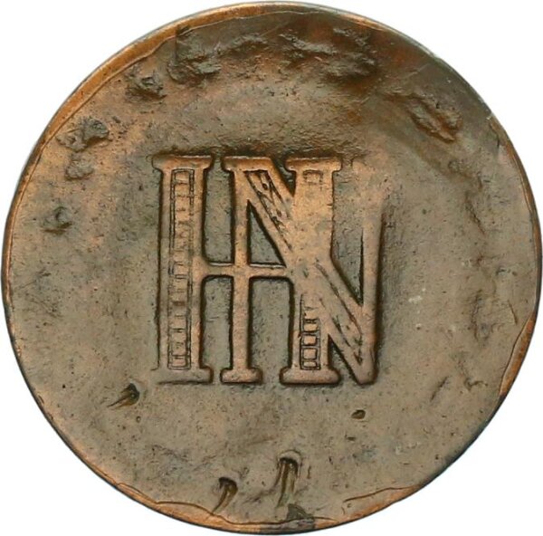 Westfalen Königreich Hieronymus Napoleon 2 Cent 1812 Kupfer f. ss